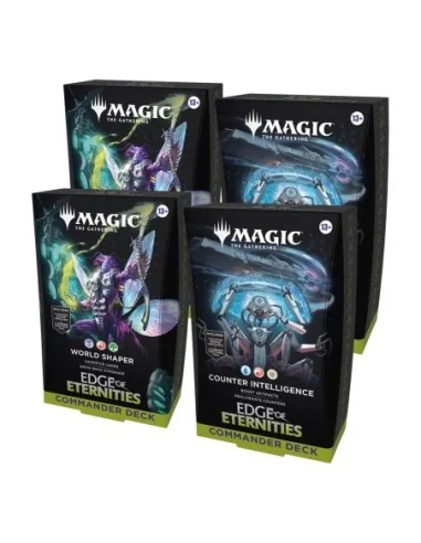 Magic the Gathering Edge of Eternities Commander Decks Display (4) english