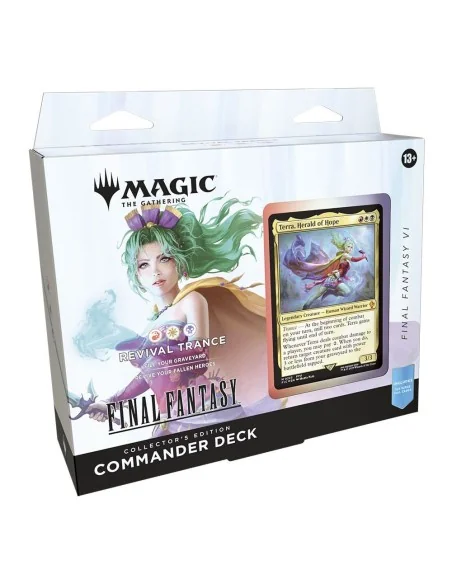 Magic the Gathering Final Fantasy Commander Decks Collector's Edition Display (4) english