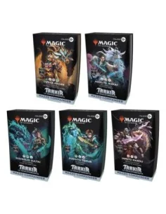 Magic the Gathering Tarkir: La Dracotempesta Commander Decks Display (5) italian  Wizards of the Coast