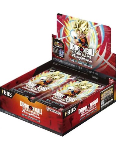 Dragon Ball Fusion FB-05 Super Card Game Box New Adventure ENG 99,99 € BANDAI CARD GAME