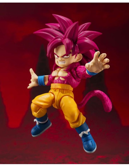 Dragon ball daima son goku mini super saiyan 4 shf 8cm 64,99 € Bandai Tamashii Nations