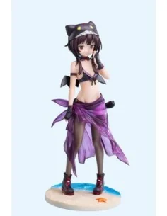 KonoSuba: An Explosion on This Wonderful World! Statue 1/7 Megumin Chomusuke Swimsuit Ver. 22 cm