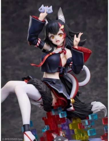 Hololive Production PVC Statue 1/7 Ookami Mio We Are Gamers Ver. 22 cm