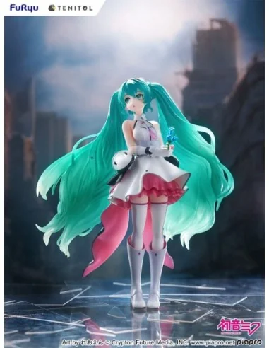 Hatsune Miku Tenitol PVC Statue YHatsune Miku Galaxy Live Ver. 21 cm