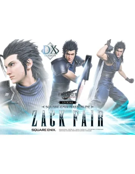 Final Fantasy VII Rebirth Statue 1/4 Zack Fair Deluxe Ver. 57 cm