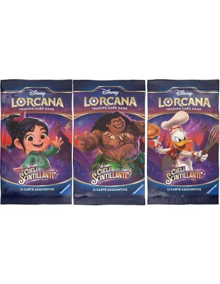 Lorcana - cieli scintillanti - boosters display (24 boosters) - italiano 138,99 € Ravensburger