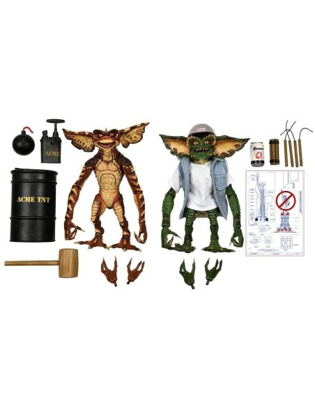 Ultimate Demolition Gremlin Set 2 18 Cm Gremlins 2 Action Figure