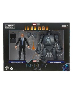 The Infinity Saga Marvel Legends Action Figures 2021 Obadiah Stane & Iron Monger (Iron Man) 15 cm - 1