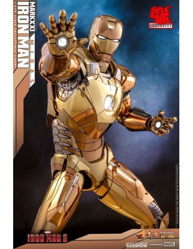 Iron Man Mark XXI Midas Diecast Exclusive MMS586 D36 - 7 - 