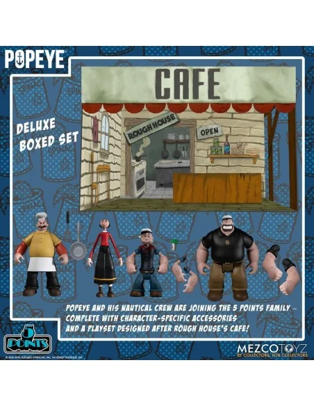 Popeye Deluxe Box Set Action Figures 5 Points 9 cm - 3 - 