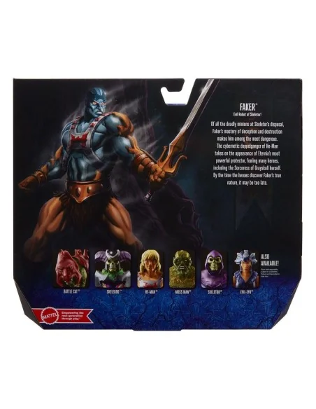 Masters of the Universe: Revelation Masterverse Action Figure 2021 Faker 18 cm - 4