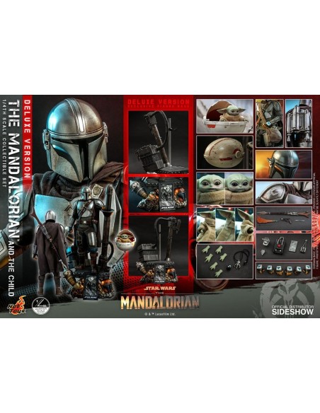 Star Wars The Mandalorian 2-Pack 1/4 The Mandalorian & The Child Deluxe 46 cm - 9 - 