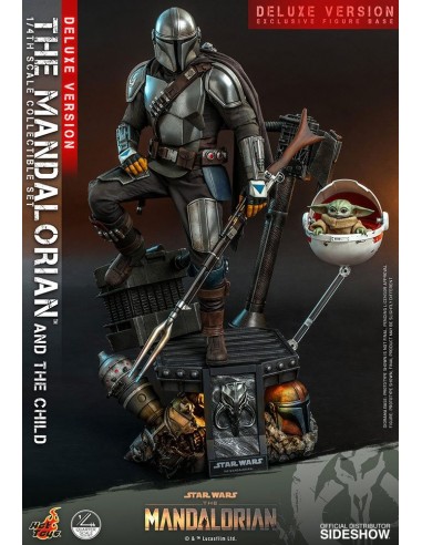 Star Wars The Mandalorian 2-Pack 1/4 The Mandalorian & The Child Deluxe 46 cm - 11 - 