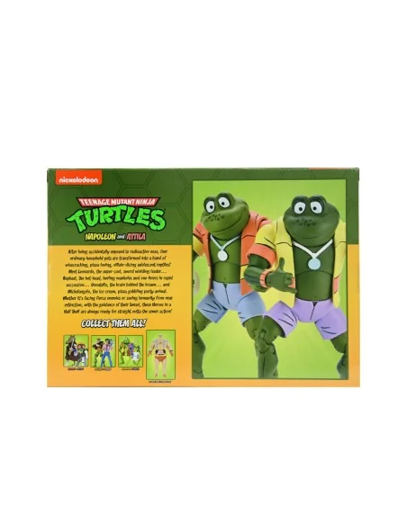 Ninja Turtles Napoleon and Atilla Frog 2-Pack 18 cm - 2