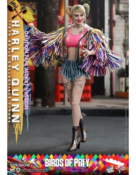 Birds of Prey Harley Quinn Caution Tape Jacket Version 1:6 29 cm MMS566