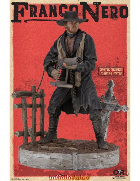 Franco Nero Old&Rare 1/6 Resin Statue - 11 - 