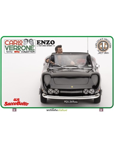 Enzo Su Fiat Dino Spider 1:18 Resin Car - 8 - 