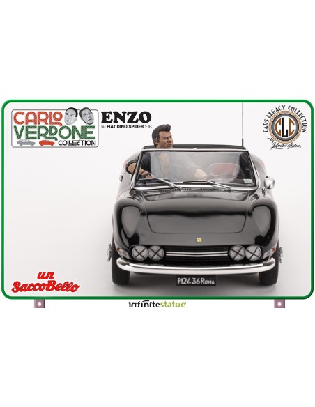 Enzo Su Fiat Dino Spider 1:18 Resin Car - 8 - 