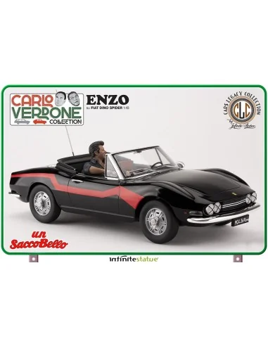 Enzo Su Fiat Dino Spider 1:18 Resin Car - 11 - 