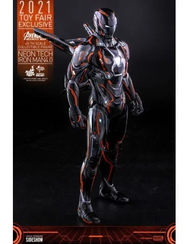 Infinity War Iron Man Neon Tech 4.0 Exclusive 32 cm 1/6 - 8 - 