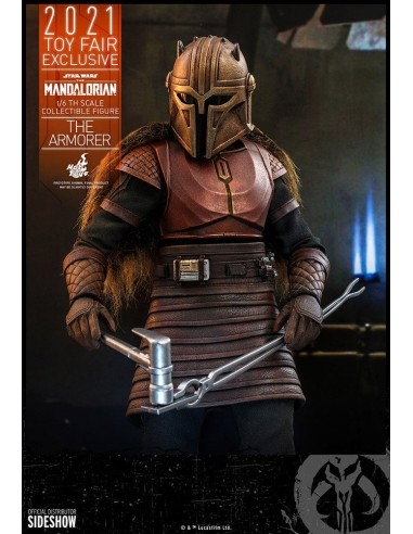 Star Wars The Mandalorian Armorer 1/6 Toy Fair Exclusive 29 cm - 10 - 