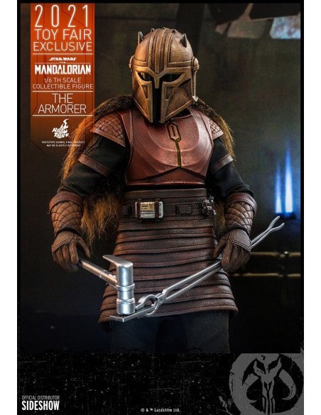 Star Wars The Mandalorian Armorer 1/6 Toy Fair Exclusive 29 cm - 10 - 