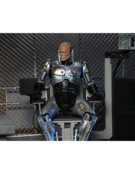 RoboCop Action Figure Ultimate Battle Damaged with Chair 18 cm - 6 - 