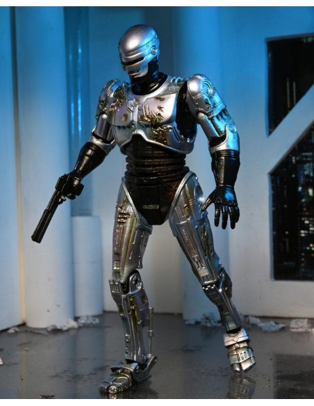 RoboCop Action Figure Ultimate Battle Damaged with Chair 18 cm - 18 - 