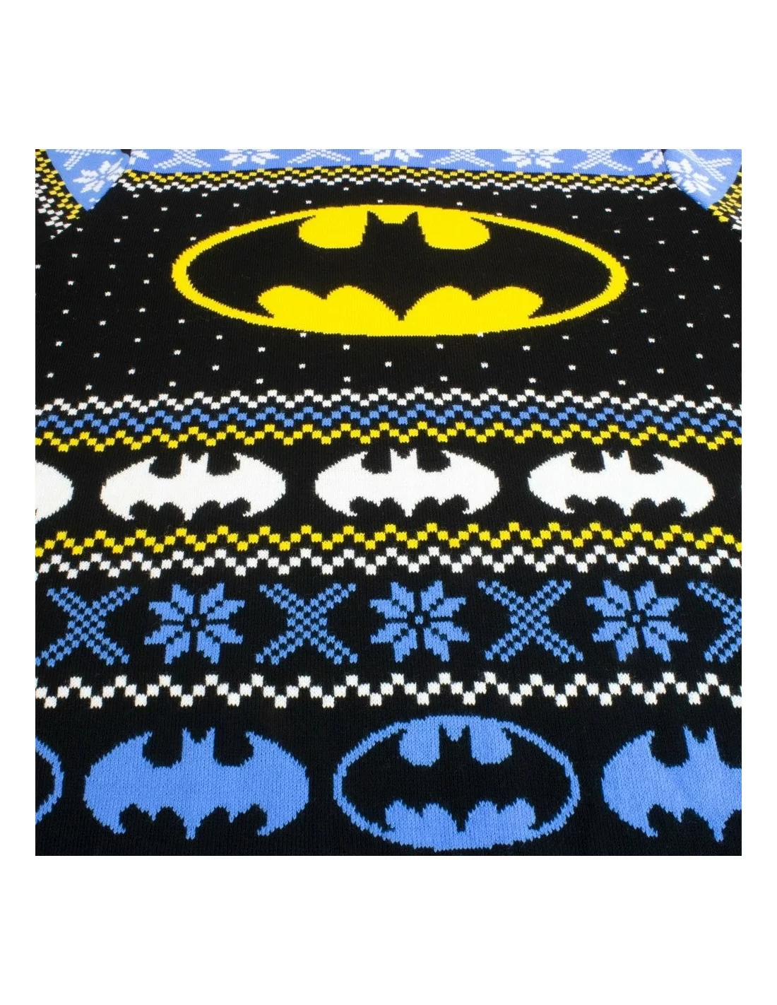 DC Comics Sweatshirt Christmas Jumper Batman Logo