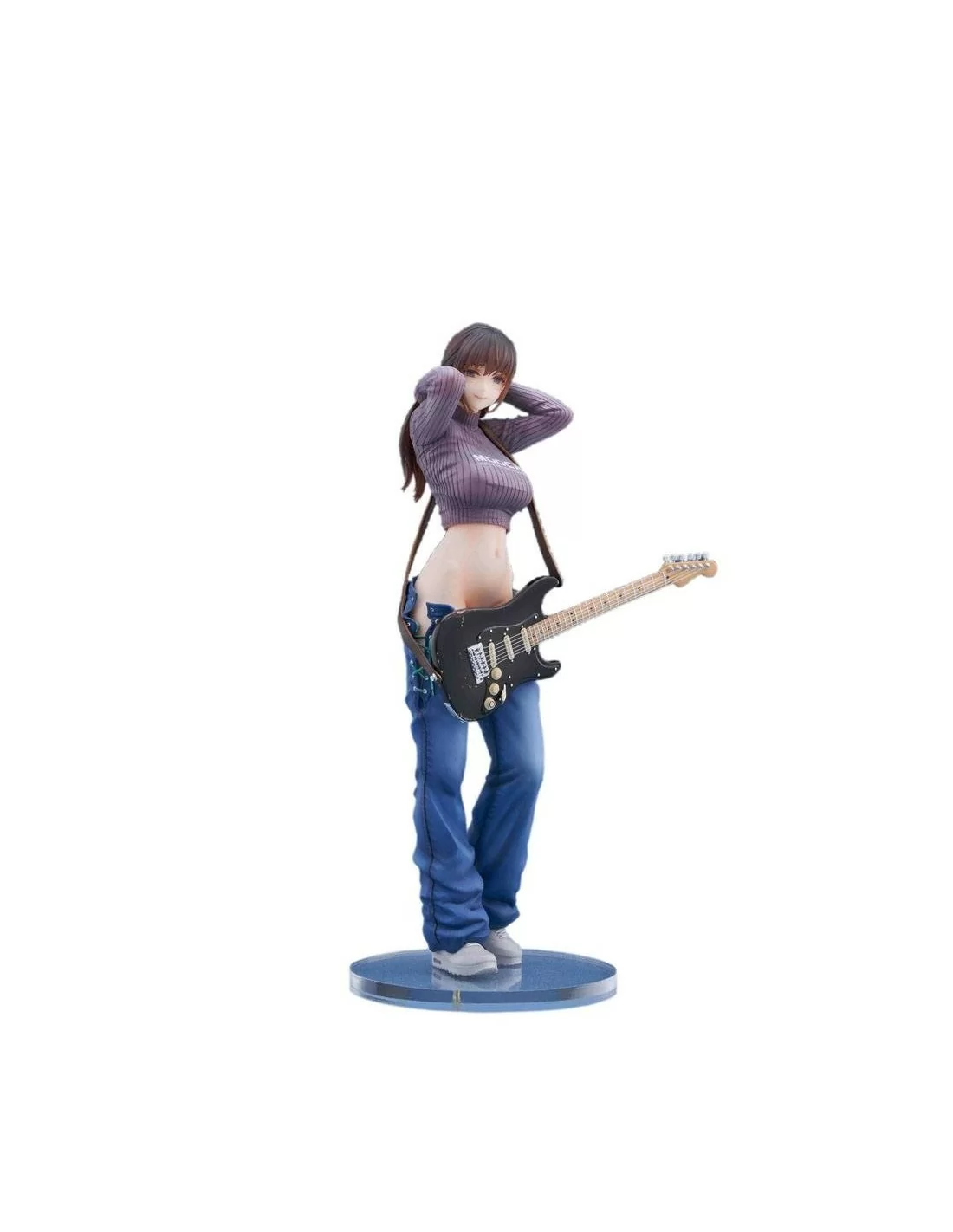 Original Character PVC 1/7 Guitar Girl Illustrated by Hitomio16 Deluxe Ver.  25 cm