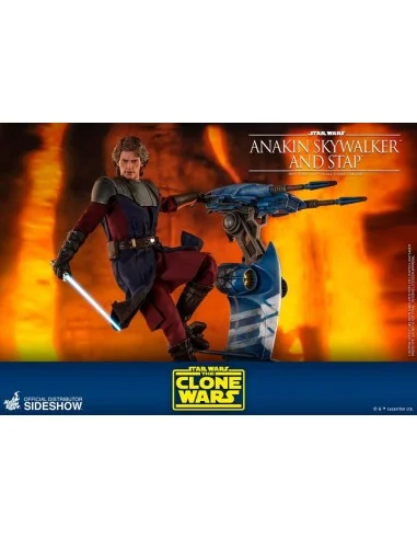 Star Wars The Clone Wars Action Figure 1/6 Anakin Skywalker & STAP 31 cm - 13 - 