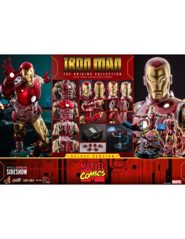 Iron Man Deluxe Version 33 cm Marvel Comics CMS08D38