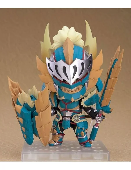 Monster Hunter World: Iceborne - Male Hunter Zinogre Alpha Armor Nendoroid - 3 - 