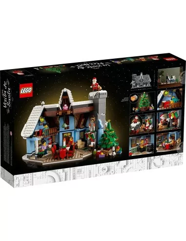 La visita di Babbo Natale LEGO