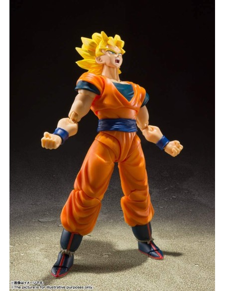 Bandai Dragonball Z S.H. Figuarts Action Figure Super Saiyan Full Power Son Goku 14 cm - 5 -