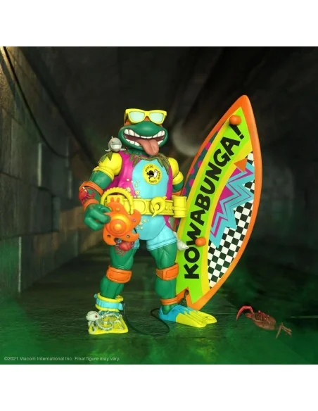 TMNT: Ultimates Wave 6 - Sewer Surfer Mike 7 inch Action Figure - 6 - 