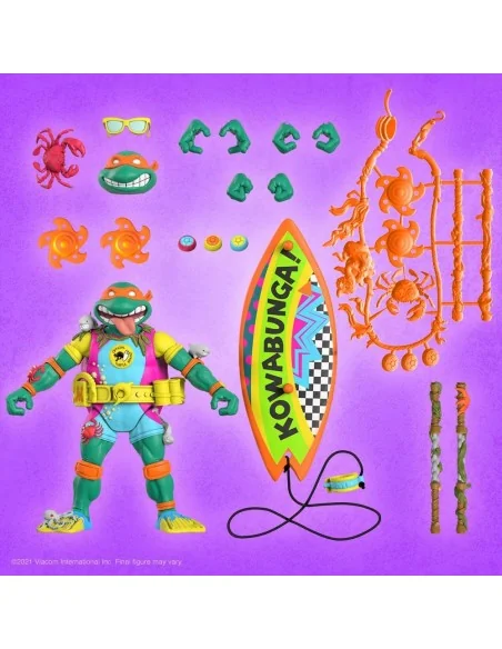 TMNT: Ultimates Wave 6 - Sewer Surfer Mike 7 inch Action Figure - 7 - 