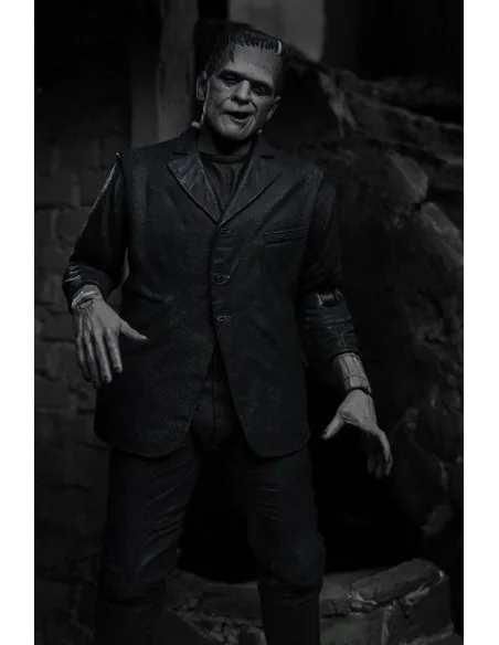 Universal Monsters Ultimate Black and White Frankenstein's Monster 7 inch Action Figure - 8 - 