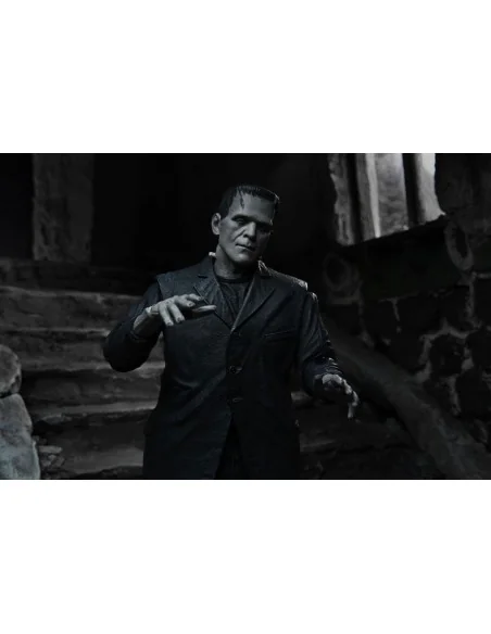 Universal Monsters Ultimate Black and White Frankenstein's Monster 7 inch Action Figure - 12 - 