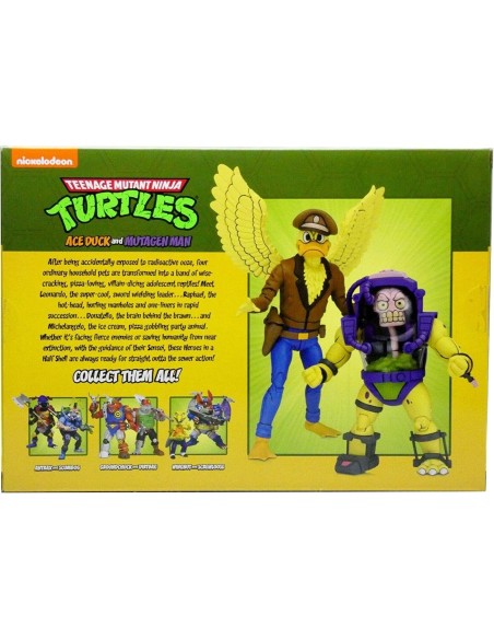 Ace Duck & Mutagen Man Ninja Turtles 2-Pack 18 cm