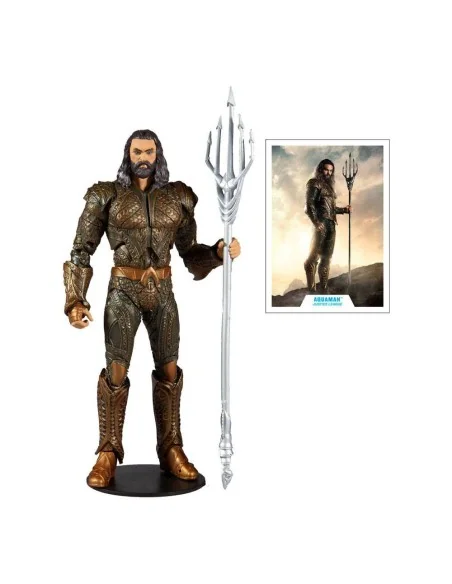 DC Justice League Movie Action Figure Aquaman 18 cm - 2 - 