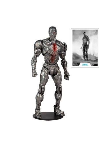 DC Justice League Movie Action Figure Cyborg (Helmet) 18 cm - 3 - 