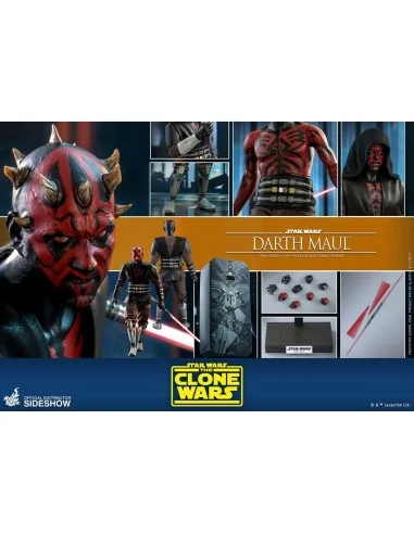 Star Wars The Clone Wars Darth Maul TMS024 29 cm 1/6 - 23 - 