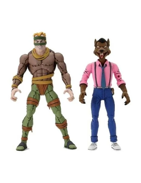 Neca Teenage Mutant Ninja Turtles Action Figure 2-Pack Rat King & Vernon 18 Cm