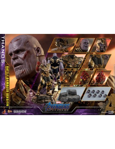 Avengers Endgame Battle Damaged Thanos 1:6 - 16 - 