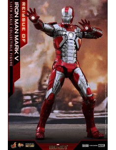 Iron Man 2 Movie Masterpiece Series Diecast Action Figure 1/6 Iron Man Mark V 32 cm - 1 - 