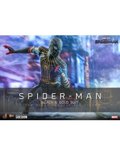 Spider-Man No Way Home 1/6 Black & Gold Suit 30 cm - 1 - 