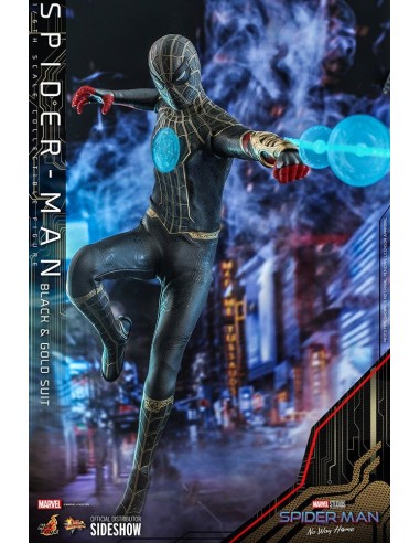 Spider-Man No Way Home 1/6 Black & Gold Suit 30 cm - 4 - 