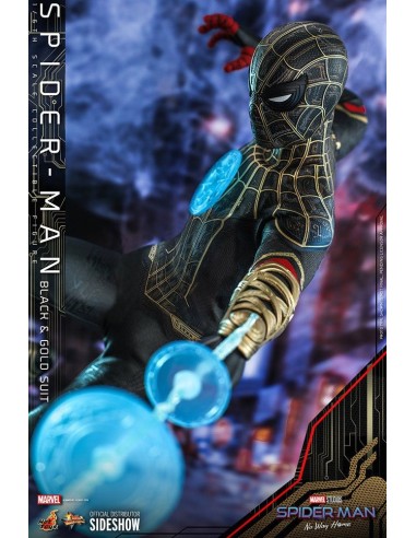 Spider-Man No Way Home 1/6 Black & Gold Suit 30 cm - 7 - 