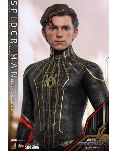 Spider-Man No Way Home 1/6 Black & Gold Suit 30 cm - 9 - 